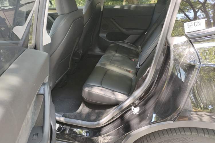 Used Tesla Model Y 2022 Rear-Wheel-Drive Version Left Rear Seat