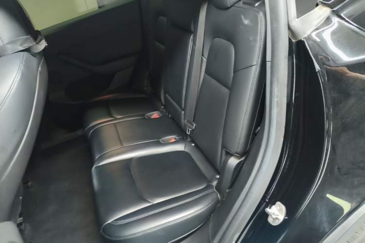 Used Tesla Model Y 2022 Performance High-Performance All-Wheel-Drive Version Left Rear Seat