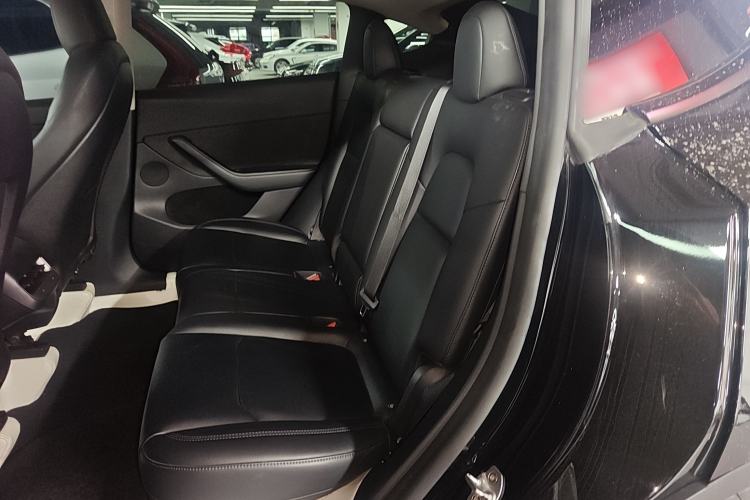 Used Tesla Model Y 2022 Performance High-Performance All-Wheel-Drive Version Left Rear Seat