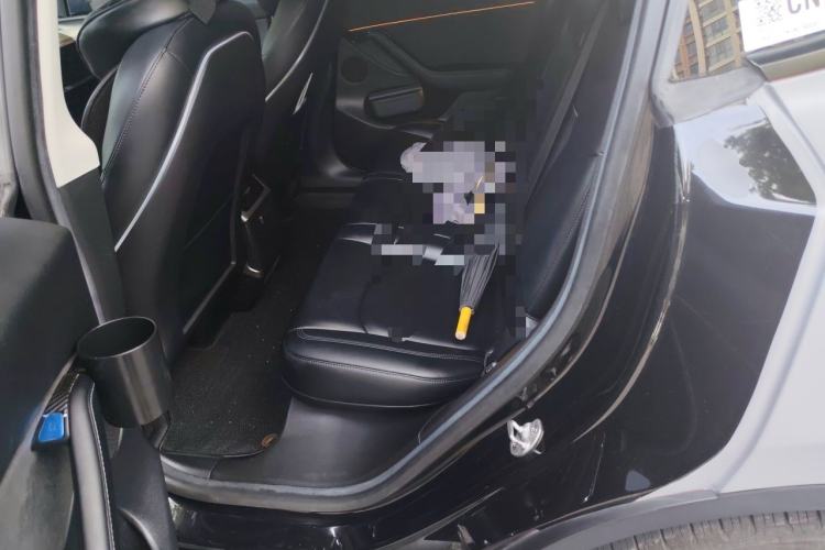 Used Tesla Model Y 2022 Long-Range All-Wheel-Drive Version Left Rear Seat