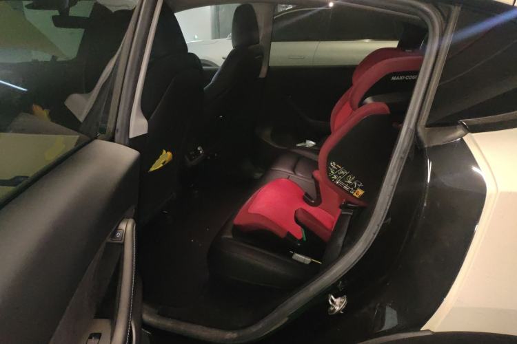 Used Tesla Model Y 2022 Performance High-Performance All-Wheel-Drive Version Left Rear Seat