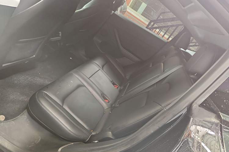 Used Tesla Model Y 2022 Long-Range All-Wheel-Drive Version Left Rear Seat