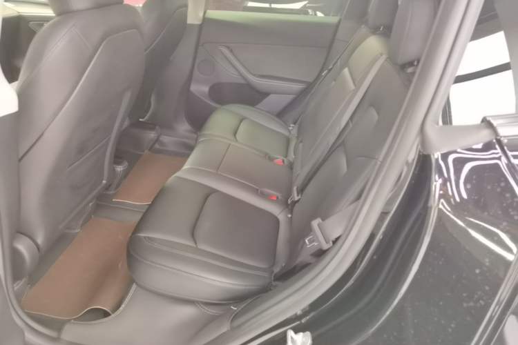Used Tesla Model Y 2022 Performance High-Performance All-Wheel-Drive Version Left Rear Seat