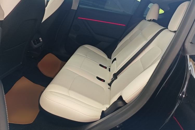 Used Tesla Model Y 2022 Long-Range All-Wheel-Drive Version Left Rear Seat
