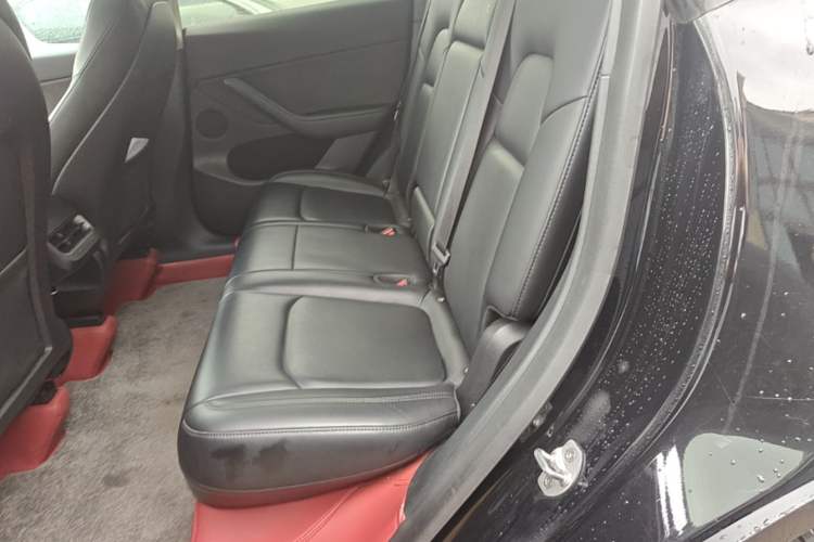 Used Tesla Model Y 2022 Long-Range All-Wheel-Drive Version Left Rear Seat