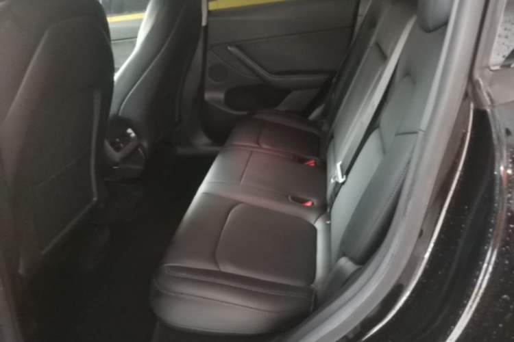 Used Tesla Model Y 2022 Long-Range All-Wheel-Drive Version Left Rear Seat