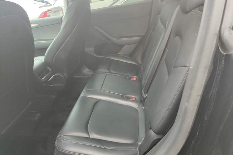 Used Tesla Model Y 2022 Long-Range All-Wheel-Drive Version Left Rear Seat
