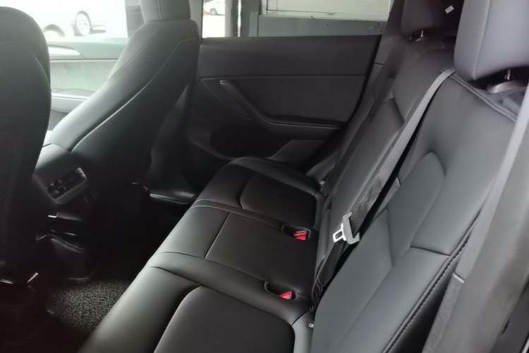 Used Tesla Model Y 2022 Performance High-Performance All-Wheel-Drive Version Left Rear Seat