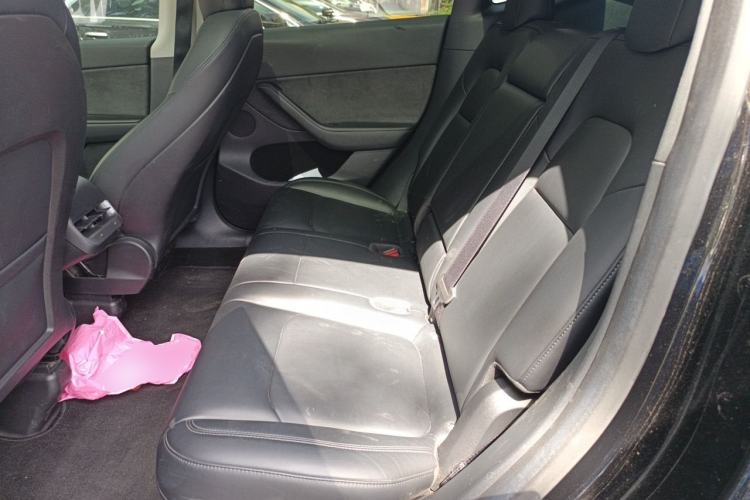 Used Tesla Model Y 2022 Long-Range All-Wheel-Drive Version Left Rear Seat