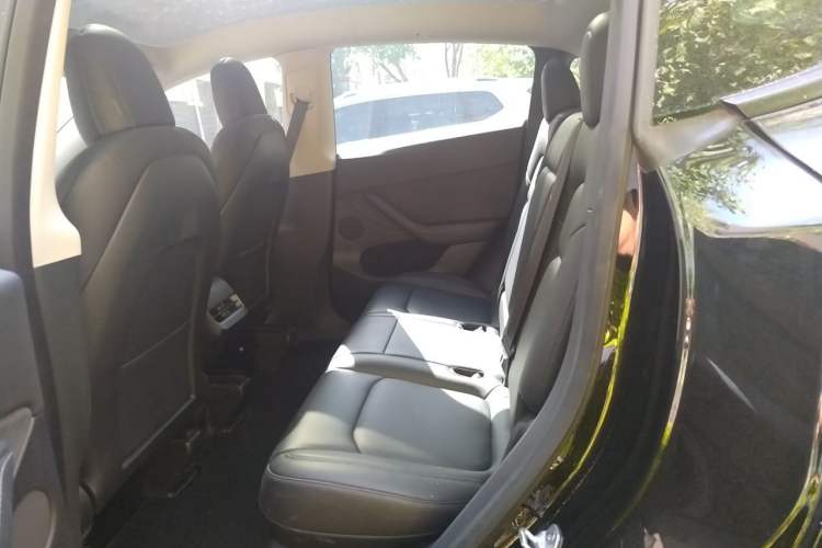 Used Tesla Model Y 2022 Rear-Wheel-Drive Version Left Rear Seat