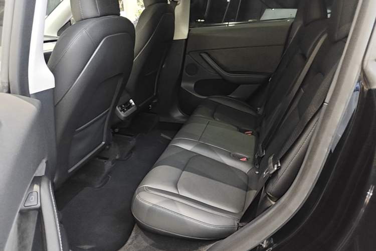 Used Tesla Model Y 2022 Long-Range All-Wheel-Drive Version Left Rear Seat