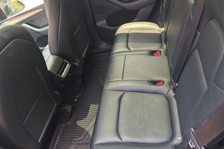 Used Tesla Model Y 2022 Long-Range All-Wheel-Drive Version Left Rear Seat
