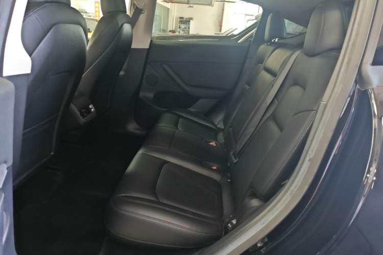 Used Tesla Model Y 2022 Long-Range All-Wheel-Drive Version Left Rear Seat