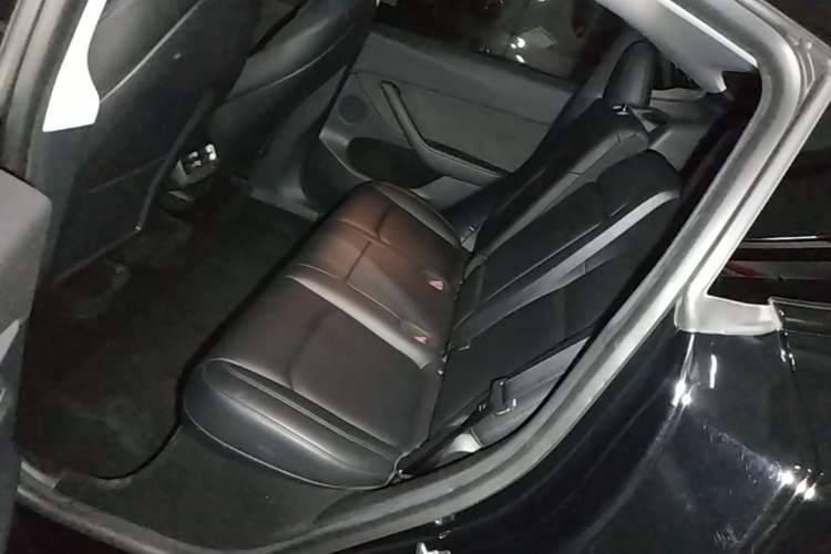 Used Tesla Model Y 2022 Performance High-Performance All-Wheel-Drive Version Left Rear Seat