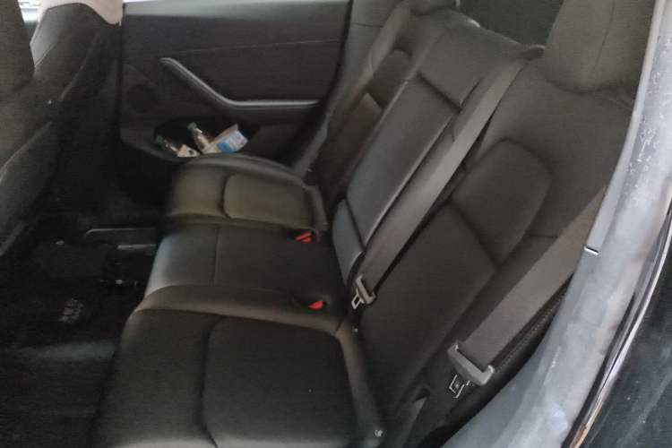Used Tesla Model Y 2022 Long-Range All-Wheel-Drive Version Left Rear Seat