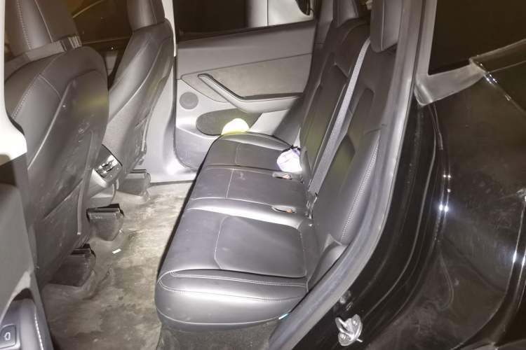Used Tesla Model Y 2022 Rear-Wheel-Drive Version Left Rear Seat