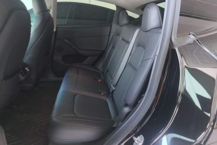Used Tesla Model Y 2022 Long-Range All-Wheel-Drive Version Left Rear Seat