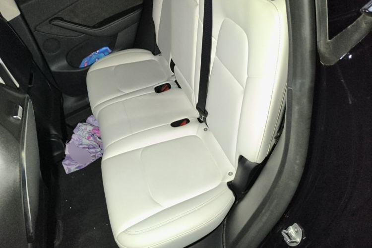 Used Tesla Model Y 2022 Performance High-Performance All-Wheel-Drive Version Left Rear Seat