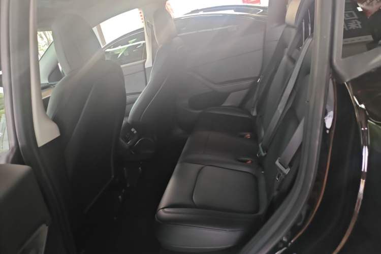 Used Tesla Model Y 2022 Long-Range All-Wheel-Drive Version Left Rear Seat