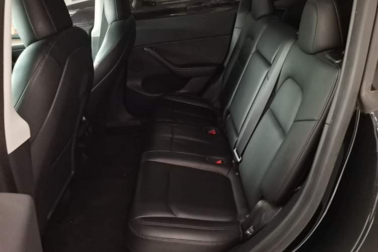 Used Tesla Model Y 2022 Long-Range All-Wheel-Drive Version Left Rear Seat