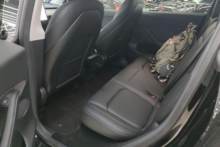 Used Tesla Model Y 2022 Performance High-Performance All-Wheel-Drive Version Left Rear Seat