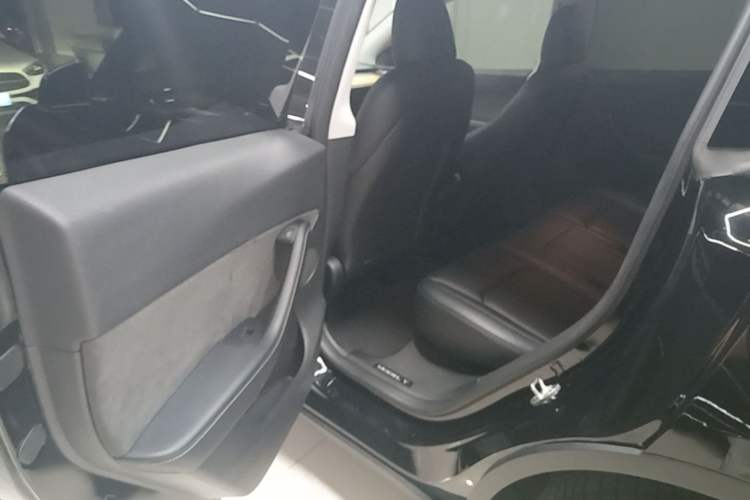 Used Tesla Model Y 2022 Performance High-Performance All-Wheel-Drive Version Left Rear Seat