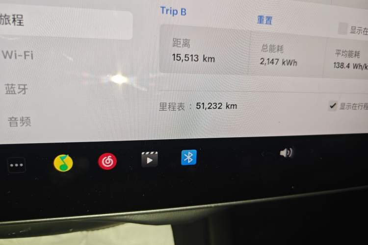 Used Tesla Model Y 2022 Revised Version Rear-Wheel Drive Odometer Close Up