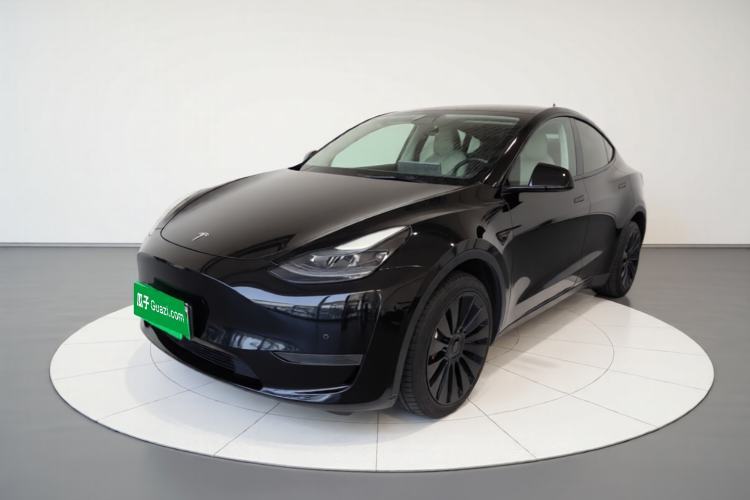 Used Tesla Model Y 2022 Revised Version Long-Range All-Wheel Drive Guazi used car, China used car export, Used car for sale, Used Tesla cars, Cheapest cars for sale, Electric vehicle, New energy car