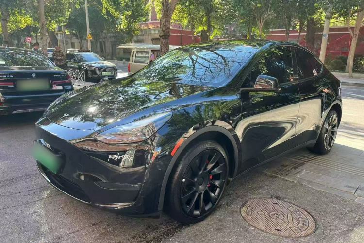 Used Tesla Model Y 2022 Revised Version Long-Range All-Wheel Drive Guazi used car, China used car export, Used car for sale, Used Tesla cars, Cheapest cars for sale, Electric vehicle, New energy car