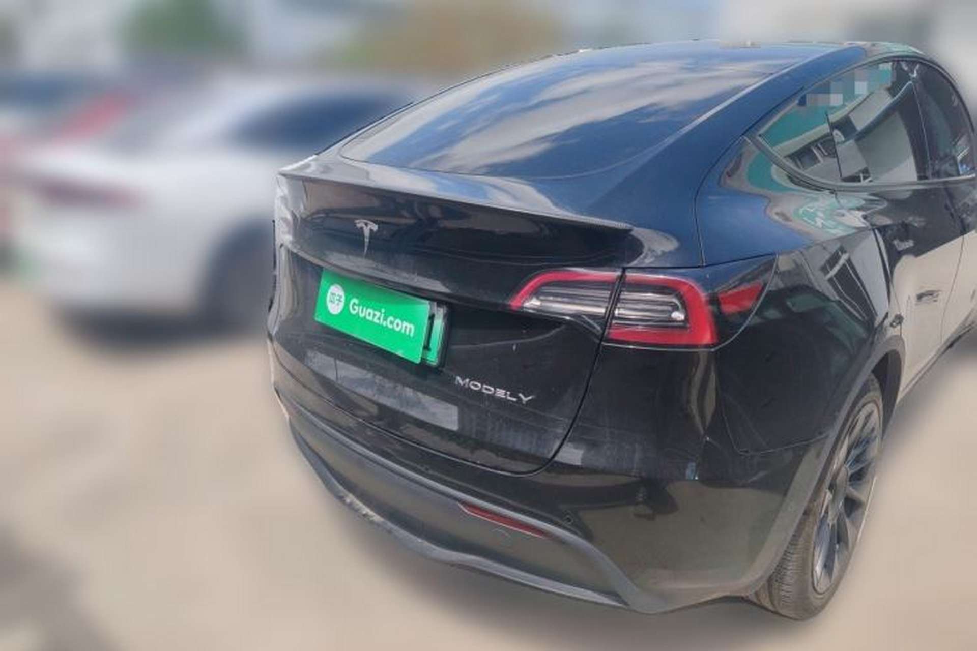 Used Tesla Model Y 2022 Revised Version Long-Range All-Wheel Drive Rear
