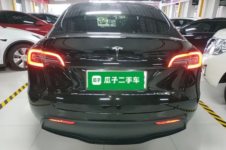 Used Tesla Model Y 2022 Revised Version Long-Range All-Wheel Drive Rear