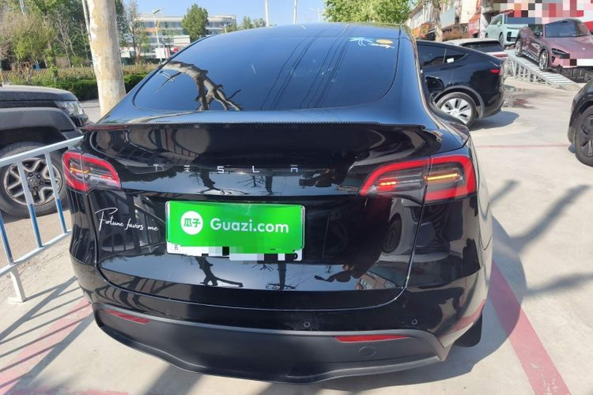 Used Tesla Model Y 2022 Long-Range All-Wheel-Drive Version Rear