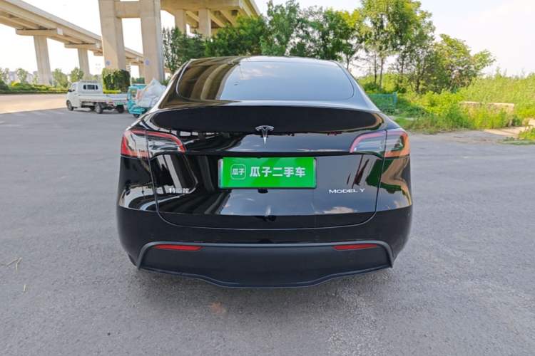 Used Tesla Model Y 2022 Revised Version Long-Range All-Wheel Drive Rear