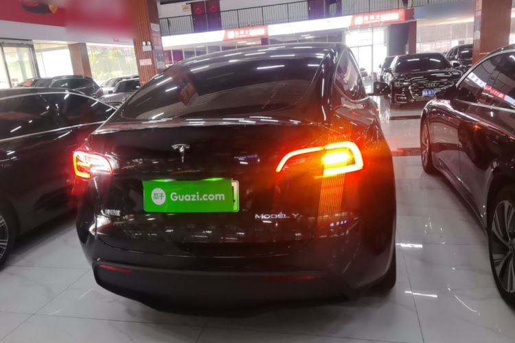 Used Tesla Model Y 2022 Revised Version Long-Range All-Wheel Drive Rear