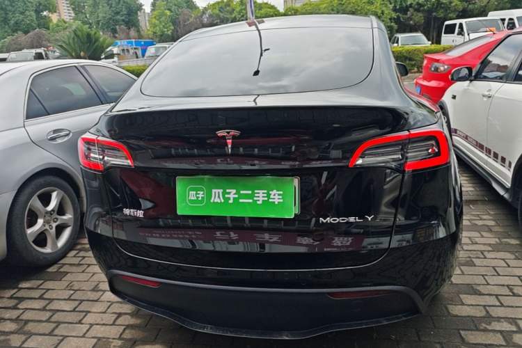 Used Tesla Model Y 2022 Revised Version Long-Range All-Wheel Drive Rear