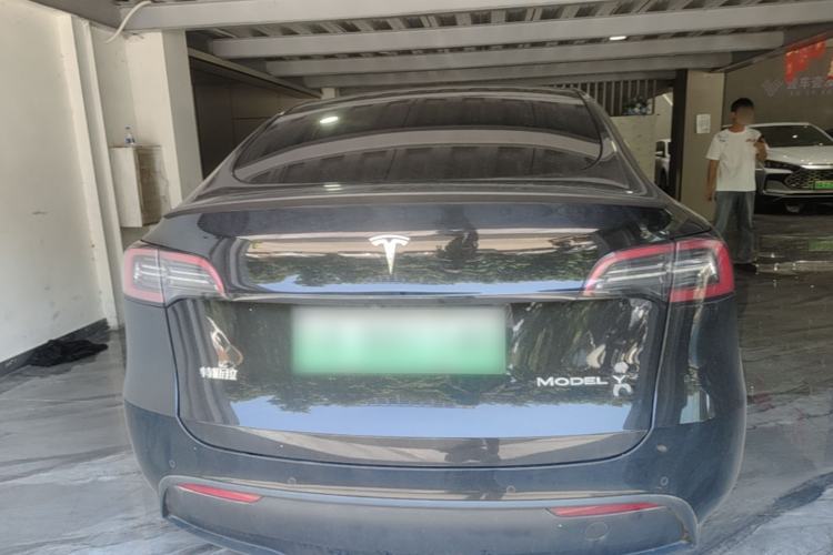 Used Tesla Model Y 2022 Revised Version Long-Range All-Wheel Drive Rear