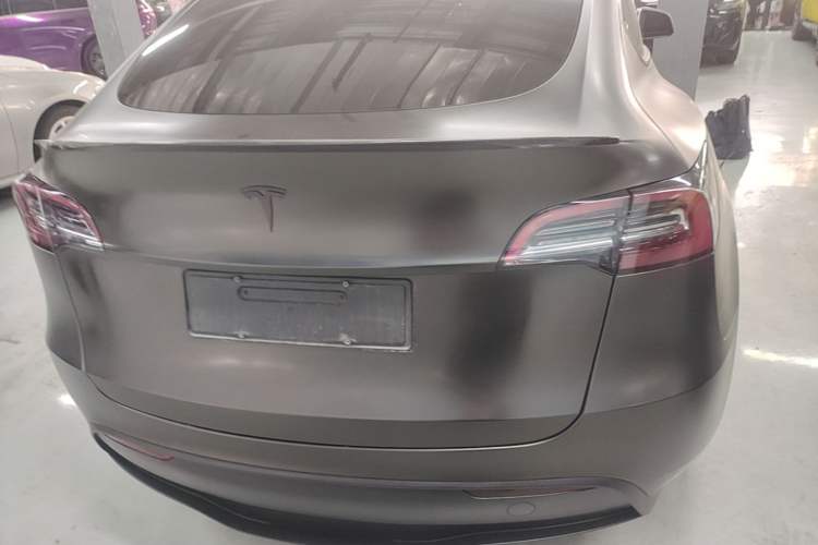 Used Tesla Model Y 2022 Long-Range All-Wheel-Drive Version Rear