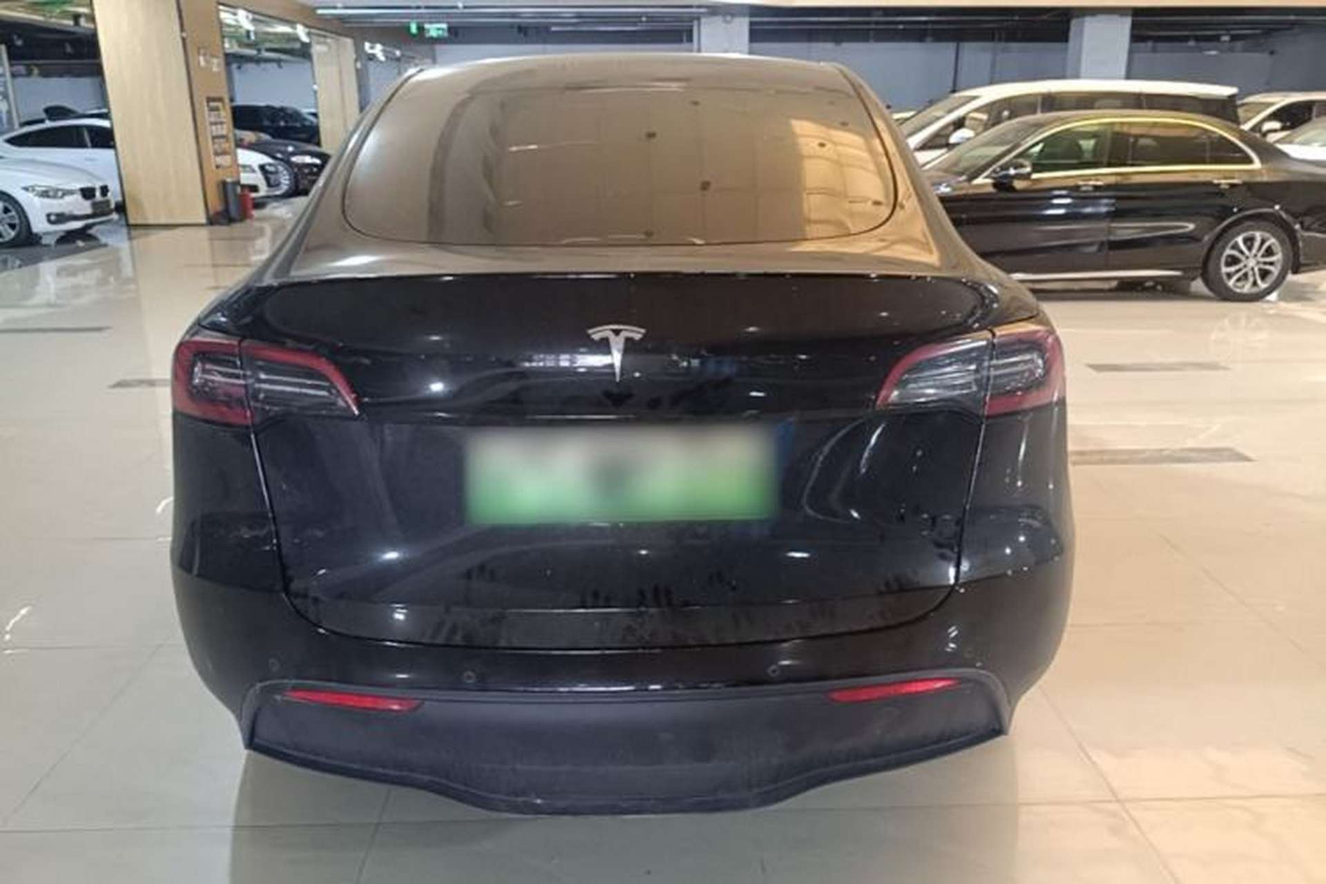 Used Tesla Model Y 2022 Revised Version Long-Range All-Wheel Drive Rear