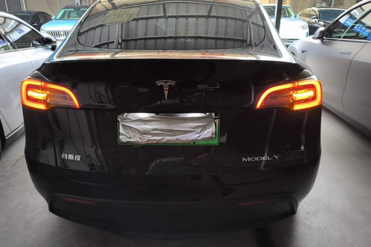 Used Tesla Model Y 2022 Revised Version Long-Range All-Wheel Drive Rear