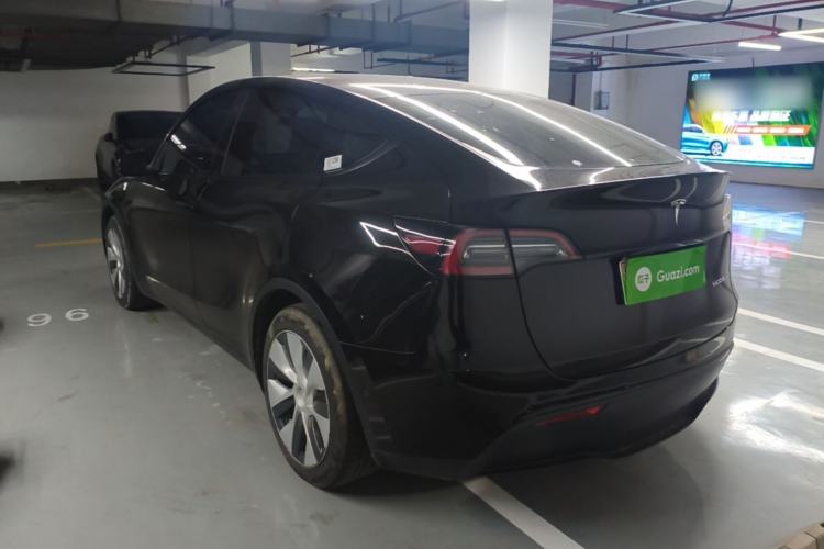Used Tesla Model Y 2022 Revised Version Rear-Wheel Drive Rear Left 45 Deg