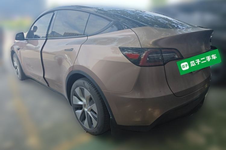 Used Tesla Model Y 2022 Rear-Wheel-Drive Version Rear Left 45 Deg