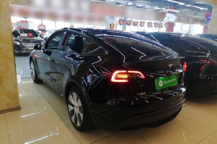 Used Tesla Model Y 2022 Revised Version Rear-Wheel Drive Rear Left 45 Deg