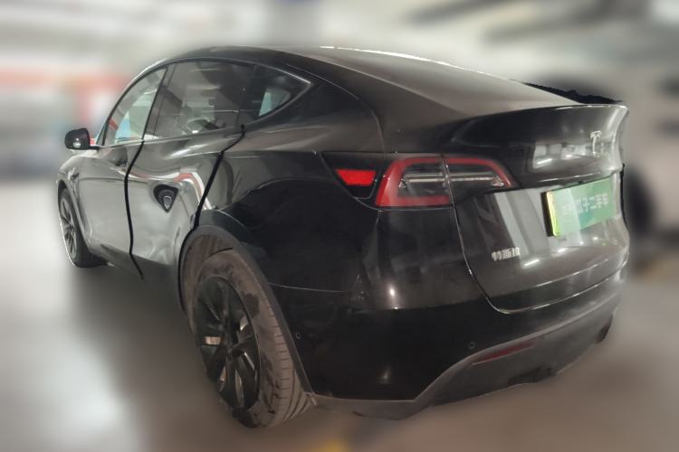 Used Tesla Model Y 2022 Rear-Wheel-Drive Version Rear Left 45 Deg