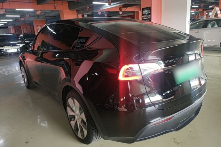Used Tesla Model Y 2022 Revised Version Rear-Wheel Drive Rear Left 45 Deg