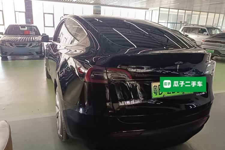 Used Tesla Model Y 2022 Rear-Wheel-Drive Version Rear Left 45 Deg