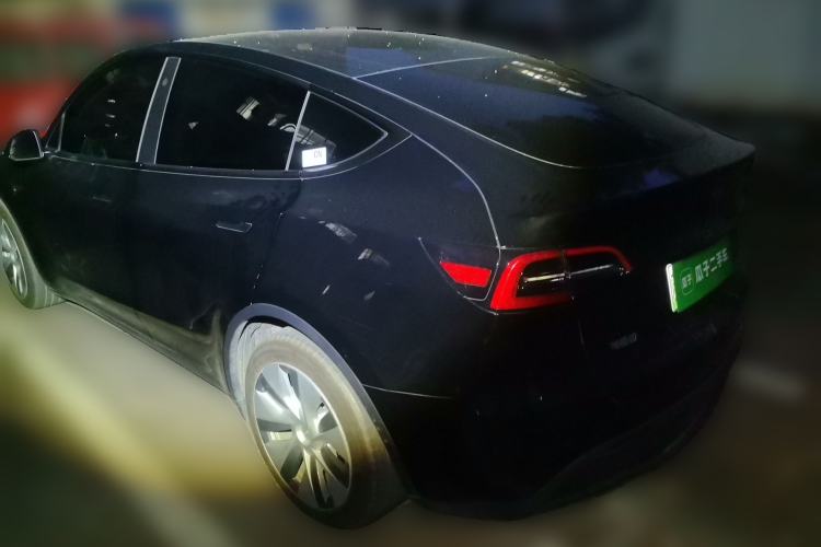 Used Tesla Model Y 2022 Revised Version Rear-Wheel Drive Rear Left 45 Deg