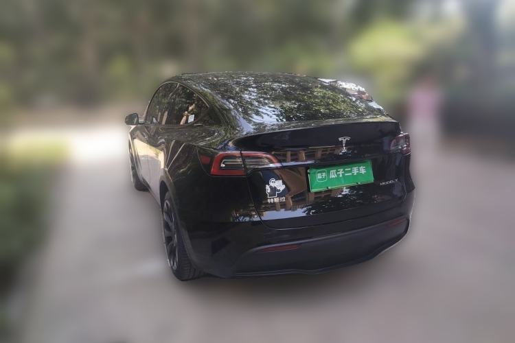 Used Tesla Model Y 2022 Rear-Wheel-Drive Version Rear Left 45 Deg