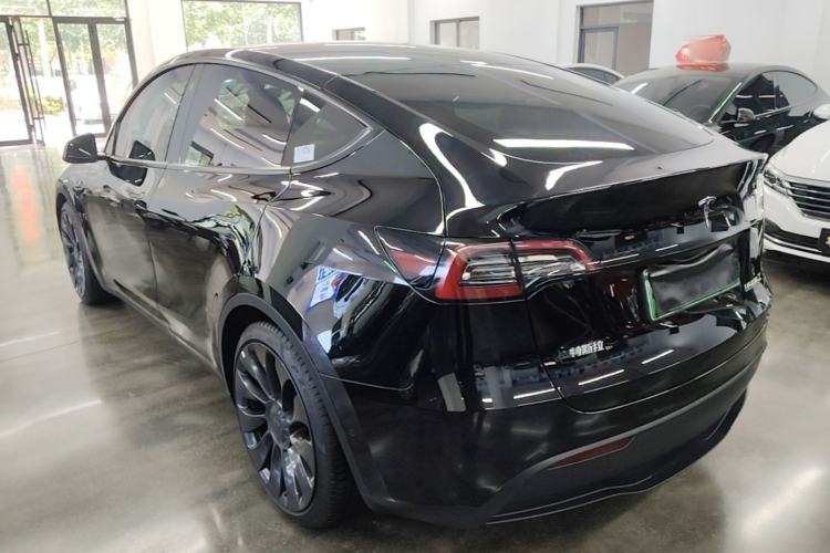 Used Tesla Model Y 2022 Performance High-Performance All-Wheel-Drive Version Rear Left 45 Deg