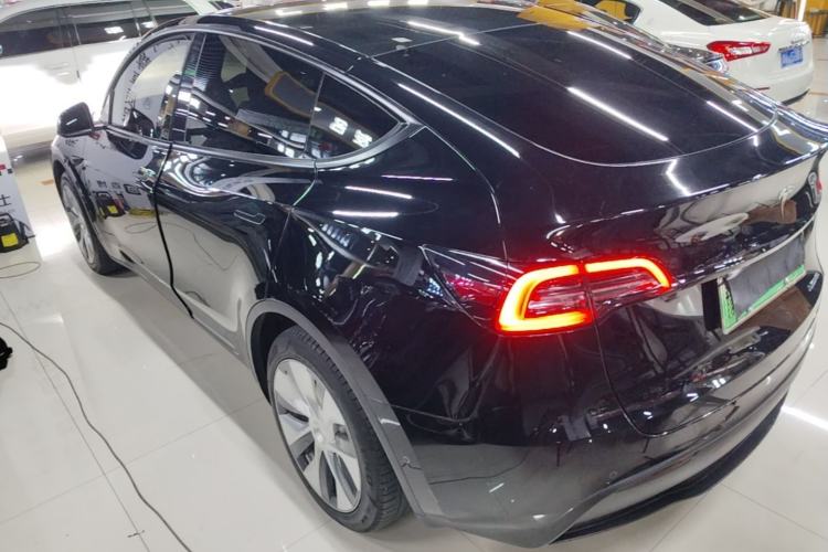 Used Tesla Model Y 2022 Revised Version Rear-Wheel Drive Rear Left 45 Deg