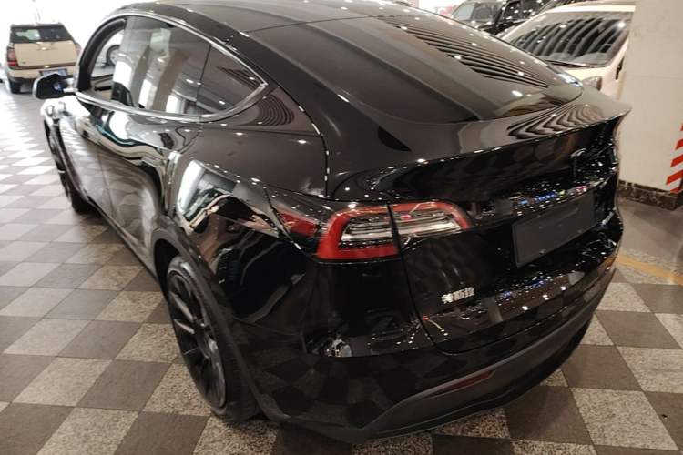 Used Tesla Model Y 2022 Revised Version Rear-Wheel Drive Rear Left 45 Deg